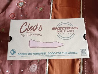 Úplne nové topánky Skechers Cleo Sawdust Twinkle - 3