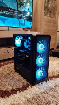 výkonný tichý herný/produkčný PC R5/DDR4 64GB/RTX 3060Ti - 3