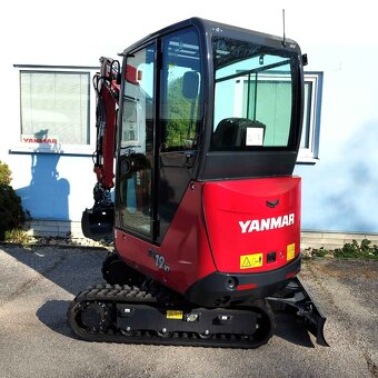 minibager Yanmar SV19VT rypadlo (2 ton) hlbkový dosah 3 m - 3