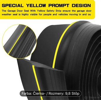 Tesnenie pod garážovú bránu - 3