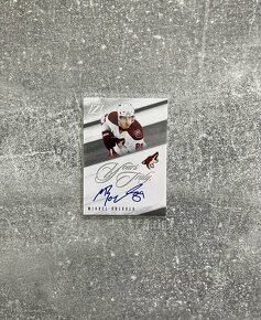 Hokejové podpísané auto karty NHL hráčov - 3