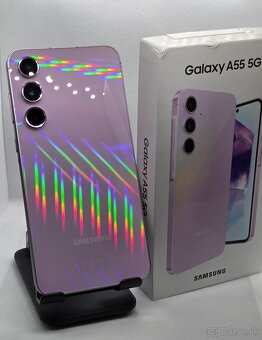 Samsung Galaxy A55 8GB/256GB Awesome Lilac - Dual SIM - 3