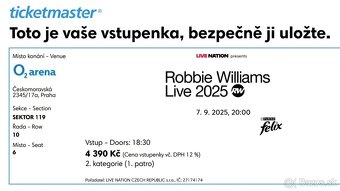 Robbie Williams Praha - 3