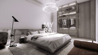 Priestranný dvojizbový byt o výmere 90 m2 + terasa, stropné - 3
