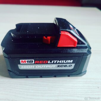 Batéria Milwaukee M18 6.0Ah - 3