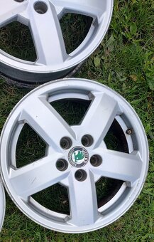 Alu kola 5x100 R15 Škoda - 3