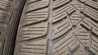 Predám 2ks jazdené zimné 235/45r18-98V Fulda - 3