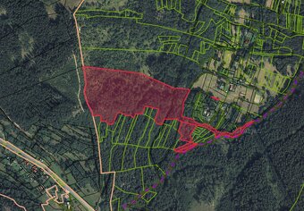 Vysoká nad Kysucou – 24.800 m2 LESNÉ POZEMKY - 3