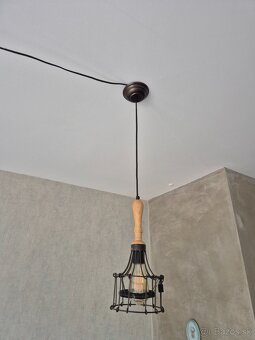 Závesná vintage lampa Riviera Maison - 3