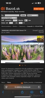 Samsung UE32J5572SU - 3