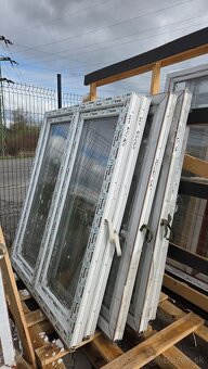 Plastové okná - biele, zlatý dub - 3