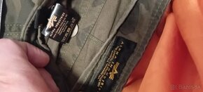 Nohavice značky Alpha industries jet pant camo-veľkosť XL - 3