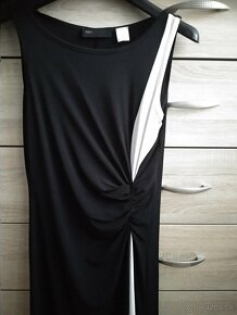 Čierno biele šaty Bonprix - 3