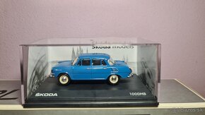1:43 ŠKODA 1000 MB 1964 LQ-LIGHT BLUE MB 1. EDÍCIA - 3