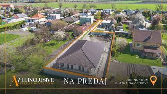ALL INCLUSIVE | NA PREDAJ 4-IZBOVÝ ROD. DOM-DVOJDOM, BLATNÁ - 3