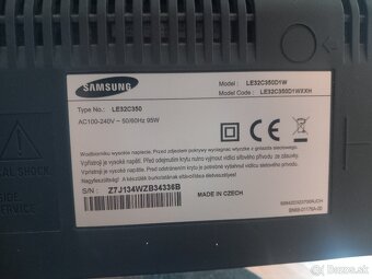 Predám televizior SAMSUNG - 3