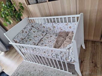 detská postieľka s odnímateľným bokom - 3