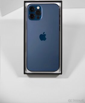 iPhone 12 Pro Max Pacific Blue BATERIE 100% TOP - 3