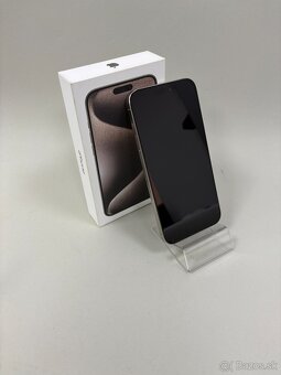 Apple iPhone 15 PRO MAX 256GB Natural Titanium-Batéria 100% - 3