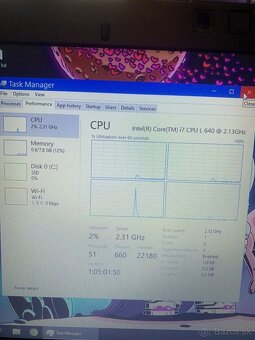 HP elitebook 2540p /8gb ram/Intel i7 / 128 SSD za 59 eu - 3