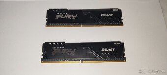 Predám Kingston Fury Beast 32GB (2x16) DDR4 3200MT/s - 3