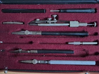 Rýsovací souprava ORIGINAL–RICHTER Das Präcision, DDR - 3