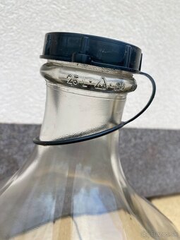 Sklenený demižón - 3