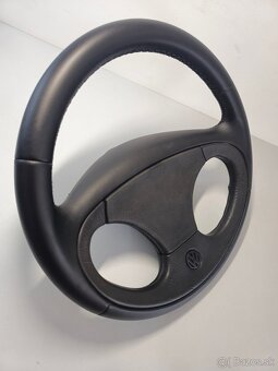 VR6 golf 3, passat b4 kožený volant - 3