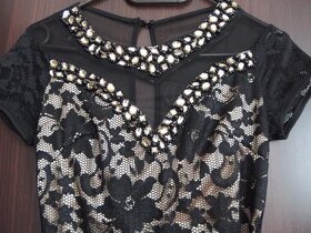 Spoločenské šaty, veľkosť 38 - 3