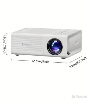 1080P projektor s USB a diaľkovým ovládaním - 3