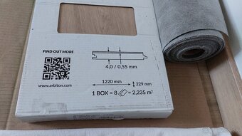 podlozka pod vinyl podlahu 1x5m + vinyl - 3