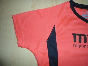Chlapcenske sportove neonove oranzove tricko - 3