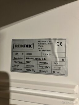 Gastro chladnicka REDFOX HR400 - 3