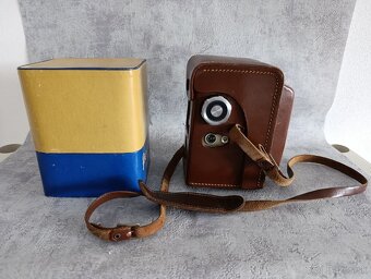 Starý československý fotoaparát Flexaret VII s krabici a pou - 3