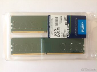 KIT  16GB (2x8GB) DDR4 2666 UDIMM PAMATE  DO VASHO PC - 3