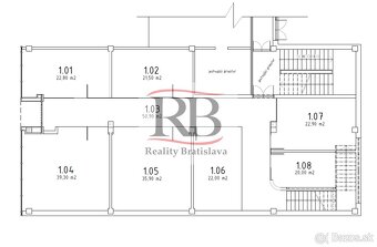 21,50 m2 - Exkluzívne obchodné priestory na prenájom Malack - 3