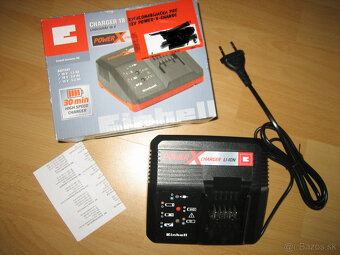 Einhell 18V rychlonabijacka Power Xchange (3A) - 3