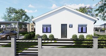 PREDAJ 3-IZBOVÝ RODINNÝ DOM, HORNÁ KRÁĽOVÁ, NOVOSTAVBA, TICH - 3