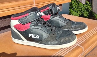 Členkové zateplené tenisky Fila č. 36 - 3