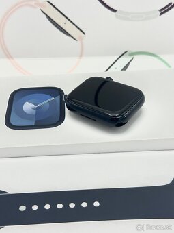 Apple Watch Series 9 45mm Midnight - Používané 89% Zdravie - 3