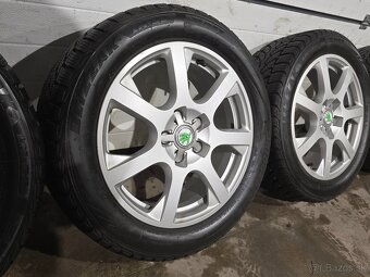 Zimná Sada AUDI/ŠKODA 5x112+Bridgestone 225/50 R17 - 3
