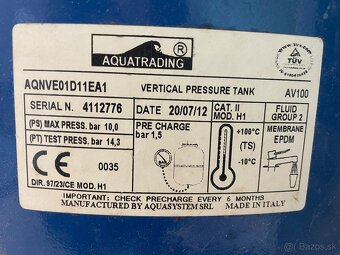 Predám expanznú nádobu. - 3