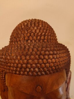 Veľká nástenná hlava Budhu - 3