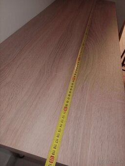 Stôl 120x40cm výška 73cm - 3