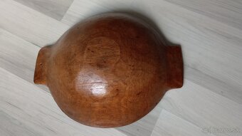 Starožitné drevené korýtko 2 ks - 3