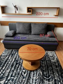 Obývačkový nábytok- dýhovaný - 3