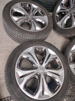 4ks alu disky orig. Hyundai 5x114,3 R17 225/45 R17+snimače - 3