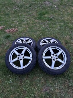 Alu disky 5x108 R17 s TPMS, 7,5J 40, pneumatiky 215/5 17” - 3