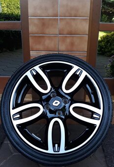 Alu R17 4x100, orig. Renault + letné pneu 205/40 R17 - 3