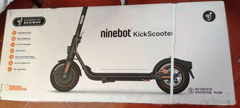 Elektrokolobežka Kickscooter model F40E, nevhodný darček, ce - 3